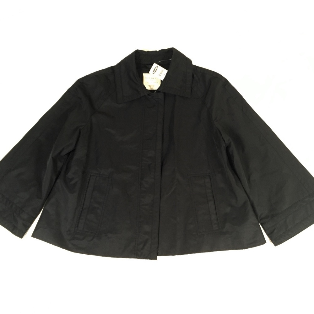 Old Navy Water Resistant Black Jacket M